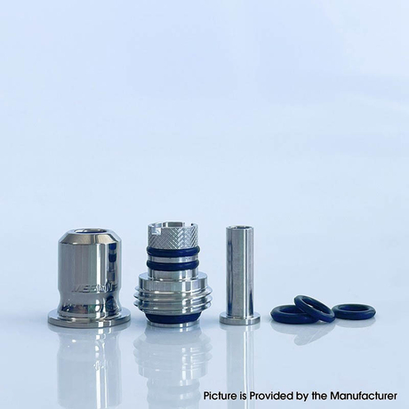 Rekavape Mission Boro Tips V2 ARC Drip Tip for BB / Billet Boro Mod Titanium + Stainless Steel