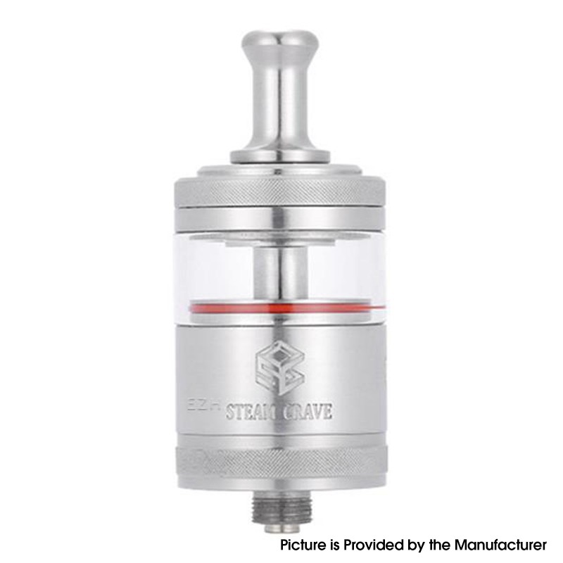 Authentic Steam Crave Aromamizer Classic MTL RTA Vape Atomizer 3.5ml, 0.8mm, 1.0mm, 1.5 mm, 2.0mm Air Pin, 23mm