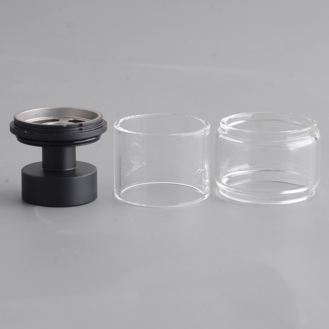 Authentic Yachtvape x Mike Vapes Eclipse RTA Replacement Extension Kit SS + Glass, (3.5ml / 5ml)