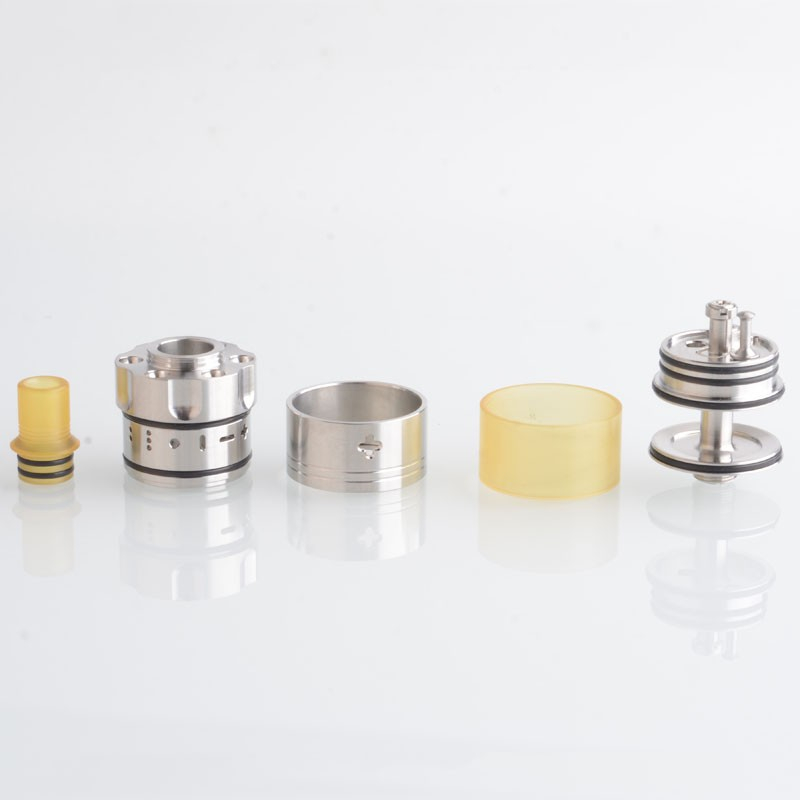 Scalpel Style MTL RTA Rebuildable Tank Vape Atomizer 316SS, 3.3ml, 22mm Diameter