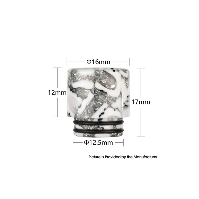 Authentic Reewape AS322 Resin 810 Drip Tip for RDA / RTA / RDTA Vape Atomizer