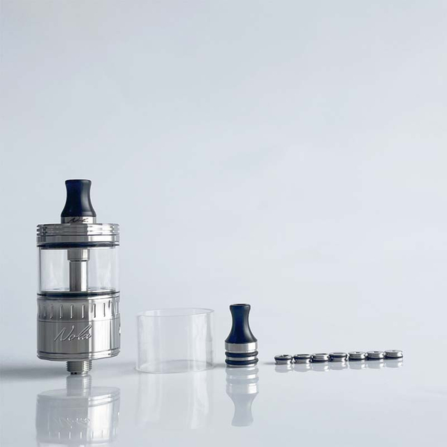 Rekavape NOLA Style RTA Rebuildbale Atomizer 3.2ml, Air Pin 3.5 / 3.0 / 2.5 / 2.0 / 1.8 / 1.5 / 1.2 / 0.8 mm, 22mm Diameter
