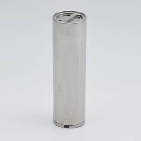 Replacement 18650/18350 Battery Tube for DIY Mod - Silver