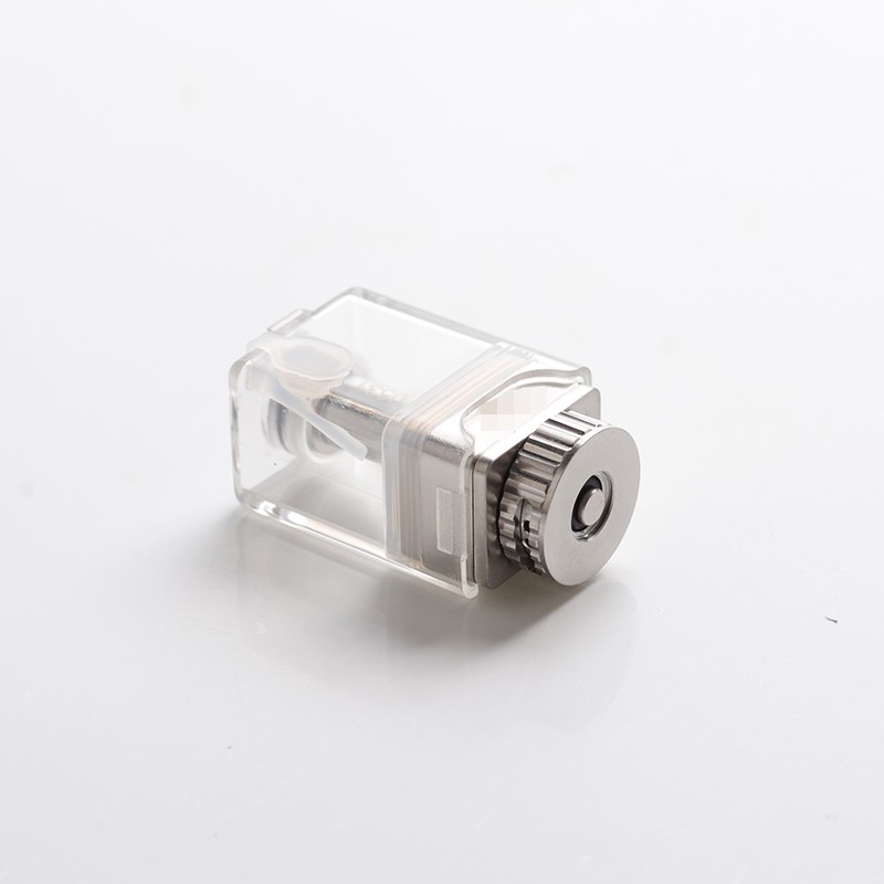 DOTSHELL Style Replacement Tank RBA w/ 3 MTL Pin for dotAIO Portable AIO Pod System Vape Kit - PCTG, 1.0mm + 1.2mm + 1.5mm
