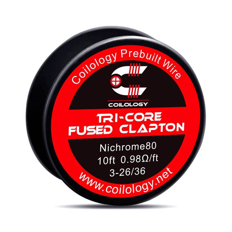 Authentic Coilology Tri-Core Fused Clapton Spool Wire for