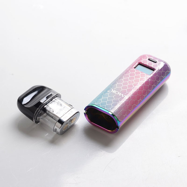 Authentic SMOKTech SMOK Novo X 1~25W, 2.0ml, 0.8ohm 800mAh VW Pod System Vape Starter Kit - 7 Color Cobra, 