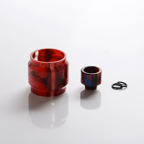 Replacement Tank Tube + Drip Tip Kit for Uwell Valyrian Sub Ohm Tank Vape Atomizer
