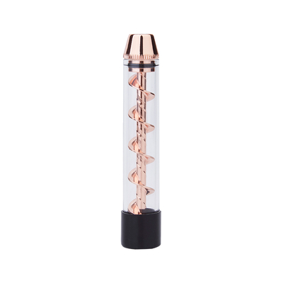 Dry Herb Vape Kit Blunt 7P Twisty Glass Bubbler Smoking Pipe-Rose