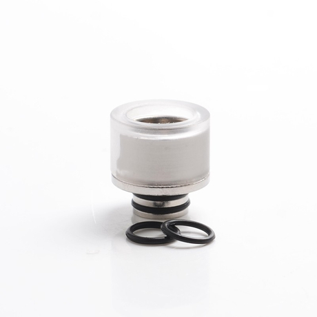 Authentic Reewape AS309 Replacement 510 Drip Tip for RDA / RTA / RDTA / Sub-Ohm Tank Vape Atomizer - Silver, Resin + SS,