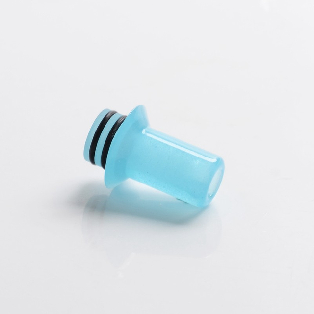 Replacement 510 Drip Tip for RDA / RTA / RDTA / Sub-Ohm Tank Vape Atomizer - Blue, PC, 20mm