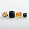 Authentic Civanpor Atena RDA Rebuildable Dripping Vape Atomizer w/ BF Pin - Black + Yellow, POM + PEI + 316SS, 24mm Dia