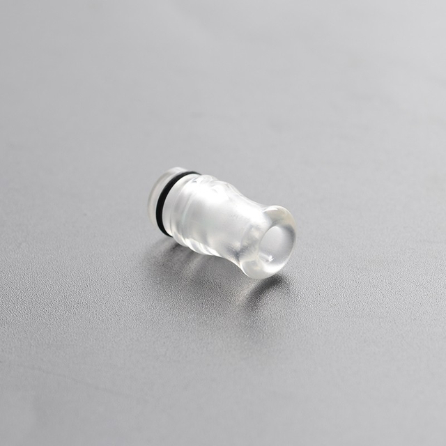 Replacement 510 Drip Tip for Dvarw MTL FL Facelift RTA Vape Atomizer - Translucent, Acrylic