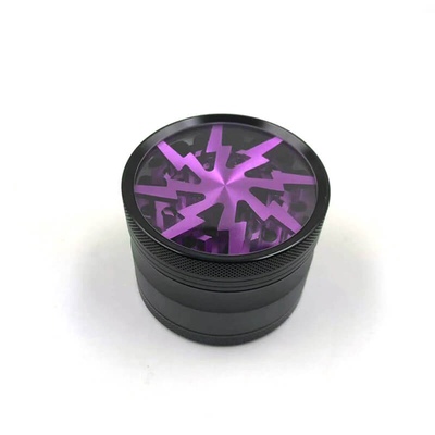 Tobacco Smoking Herb Grinder-Purple