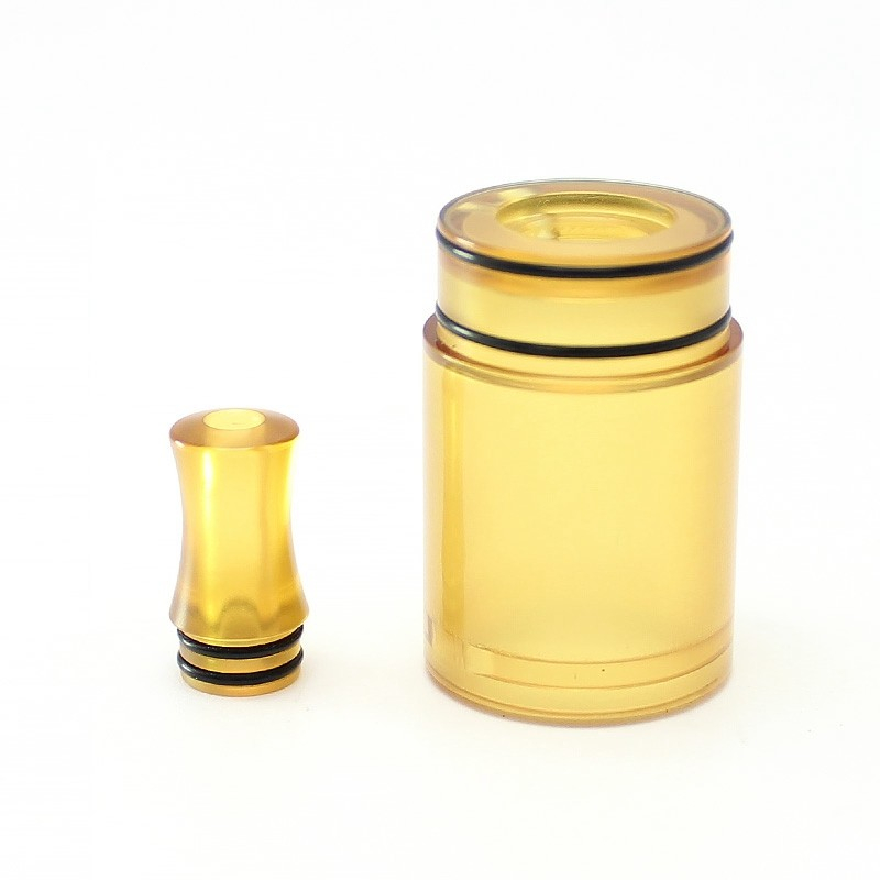 SXK 4.51 RTA Replacement Tank Tube + Drip Tip Kit PEI Brown