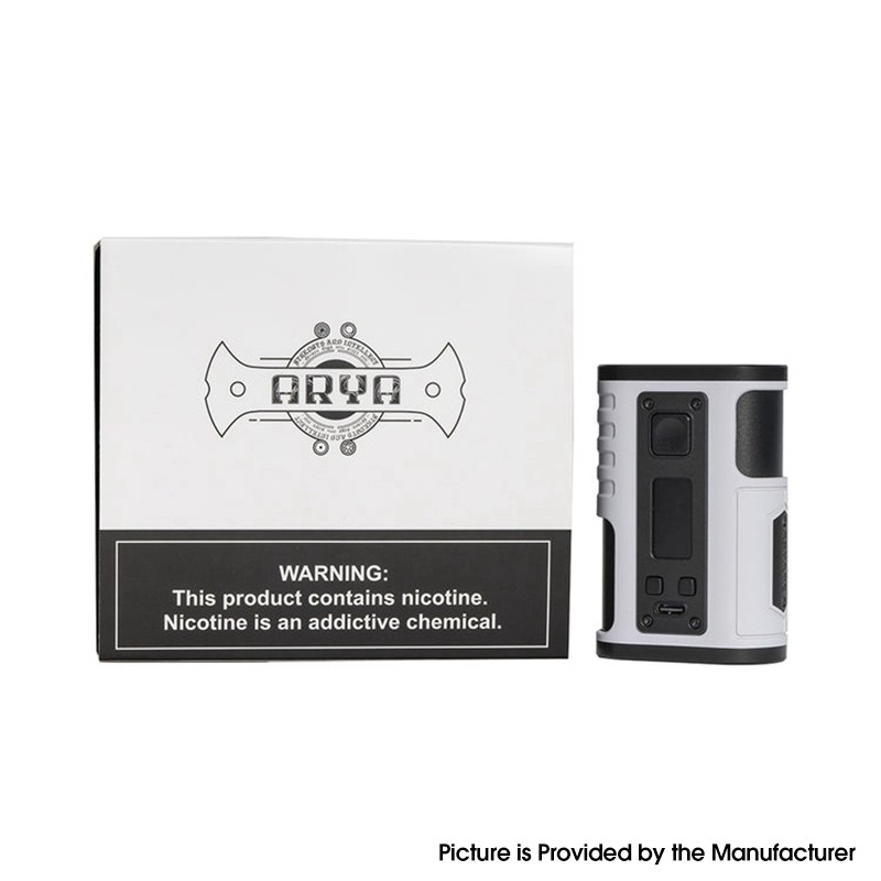 Authentic Asvape Arya 200W VW Vape Box Mod 5 ~ 200W, 2 x 18650