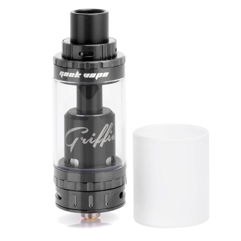 Authentic GeekVape Griffin 25 6ml RTA Rebuildable Tank Atomizer Stainless Steel + Glass, Top Airflow