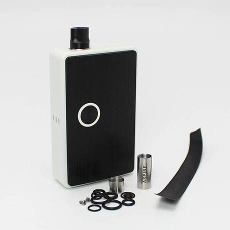 SXK BB 60W All-in-One VW Box Mod Vape Kit w/ USB Port White Aluminum Alloy1 x 18650 Evolv DNA 60 (2022 Logo)