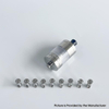Rekavape VWM Intensa Style RTA Atomizer – 316SS + PCTG, 5.2ml, 22mm, 10 Air Pins