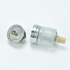 YFTK Monarchy J3S Style DL RTA Tank Rebuildable Vape Atomizer, 316 acier inoxydable + PCTG, 2,5 ml, 22 mm de diamètre