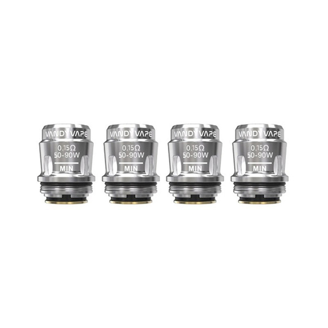 Authentic Vandy Vape Replacement Mesh Coil Head for Jackaroo Tank / Jackaroo Kit - 0.15 Ohm (50~90W) (4 PCS)