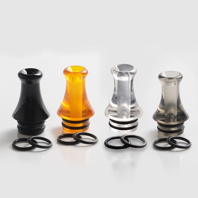 510 Astuce de goutte à goutte pour RDA / RTA / RDTA / Sub OHM Tank Vape Atomizer, POM