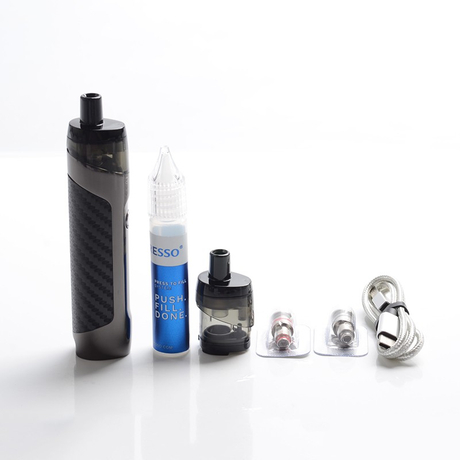 Authentic Vaporesso TARGET PM30 1200mAh MTL Box Mod Pod System Vape Starter Kit , 3.5ml, 0.6ohm / 1.2ohm