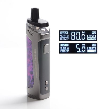 Authentic Vaporesso TARGET PM80 SE 80W VW Box Mod Pod System Vape Starter Kit, 4.0ml, 0.2ohm / 0.6ohm, 5~80W, 1 x 18650