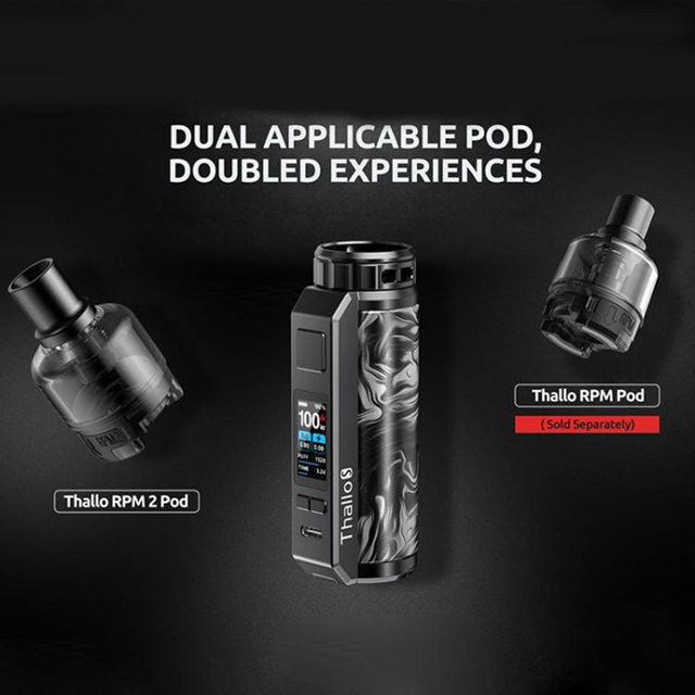 Authentic SMOKTech SMOK Thallo / Thallo S RPM Replacement Empty Pod Cartridge for RPM Series Coils - 5.0ml (3 PCS)