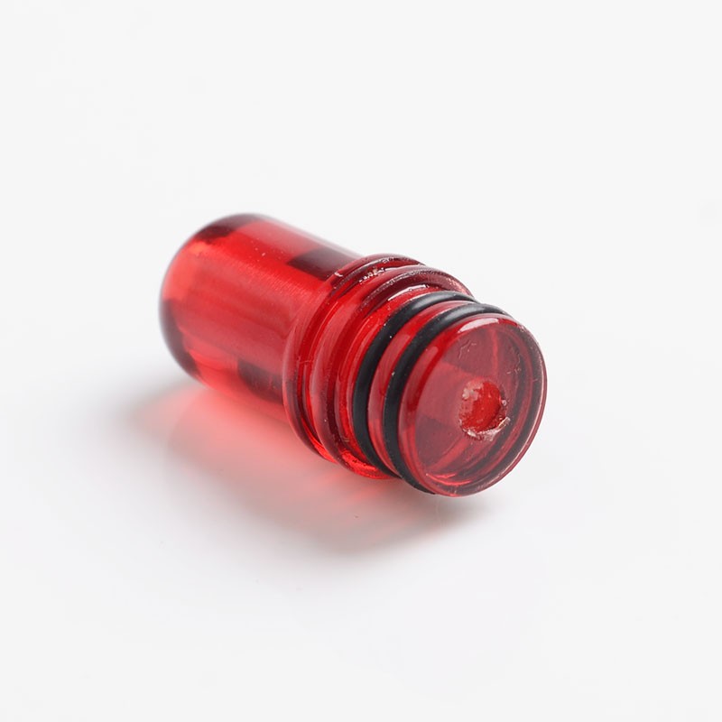 Authentic Reewape AS238 510 Replacement Drip Tip for RDA / RTA / RDTA / Sub-Ohm Tank Vape Atomizer - Red, Resin, 19.5mm