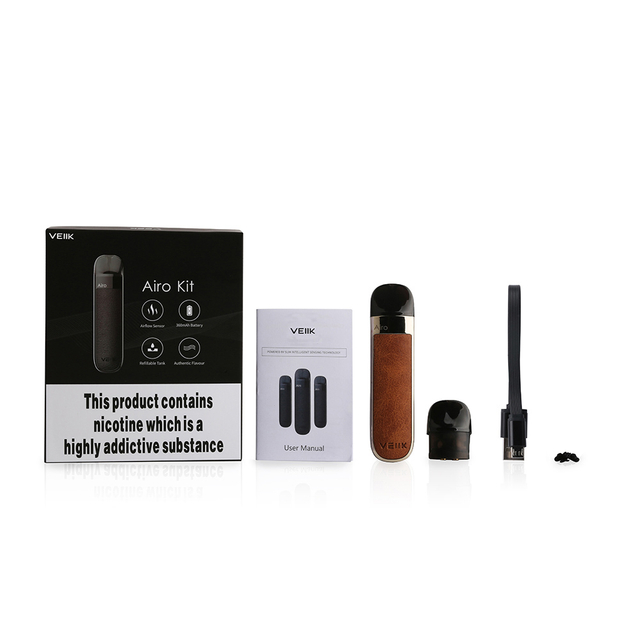 portable pod device AIRO POD e-cigarette