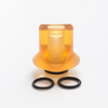 Authentic Reewape AS281 510 Replacement Drip Tip for RDA / RTA / RDTA / Sub-Ohm Tank Atomizer - Yellow, Resin, 17mm