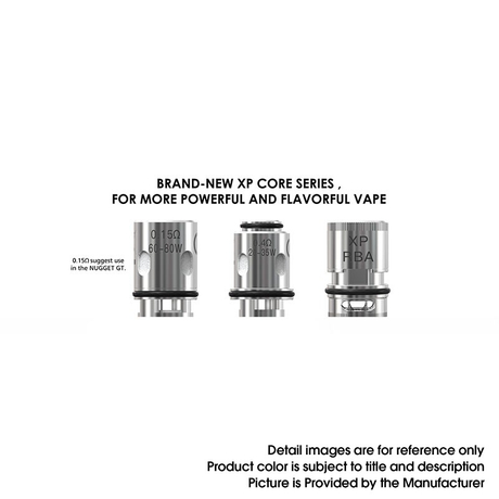 Authentic Artery XP Coil Head for Nugget+ / Nugget GT Pod System Vape Kit - 0.4ohm (20~35W) (5 PCS)
