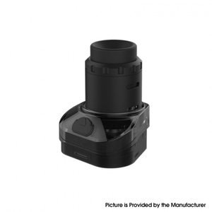 Authentic Rincoe Manto Max 228W Replacement RDTA Vape Pod Cartridge - Black, 6.0ml