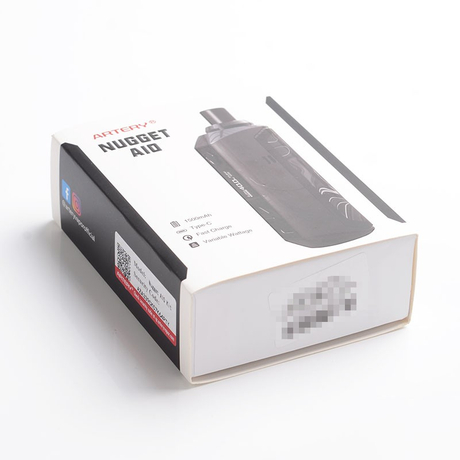 Authentic Artery Nugget AIO 40W 1500mAh VW Box Mod Pod System Starter Kit, Zinc Alloy + Plastic, 2ml, 5~40W