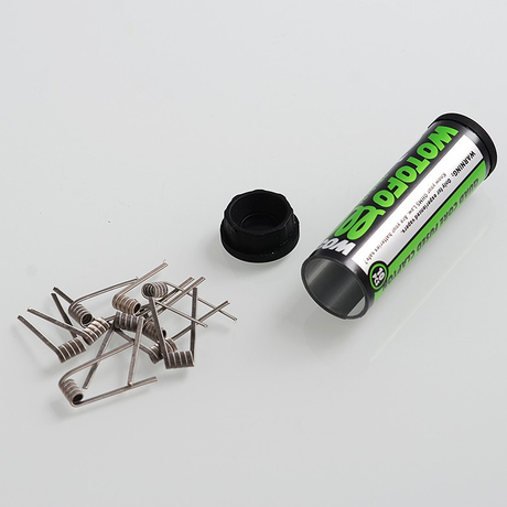 Authentic Wotofo Quad Core Fused Clapton N80 Pre-built Coil - 0.26 Ohm, 28GA x 4 + 36GA (10 PCS)