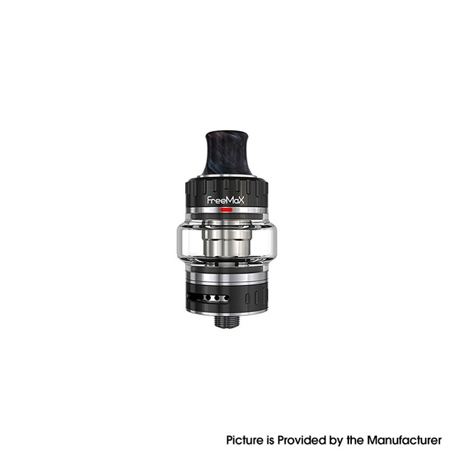 Authentic FreeMax Fireluke 22 Sub Ohm Tank Vape Atomizer Clearomizer - Black, 3.5ml, 0.5ohm, 22mm Diameter