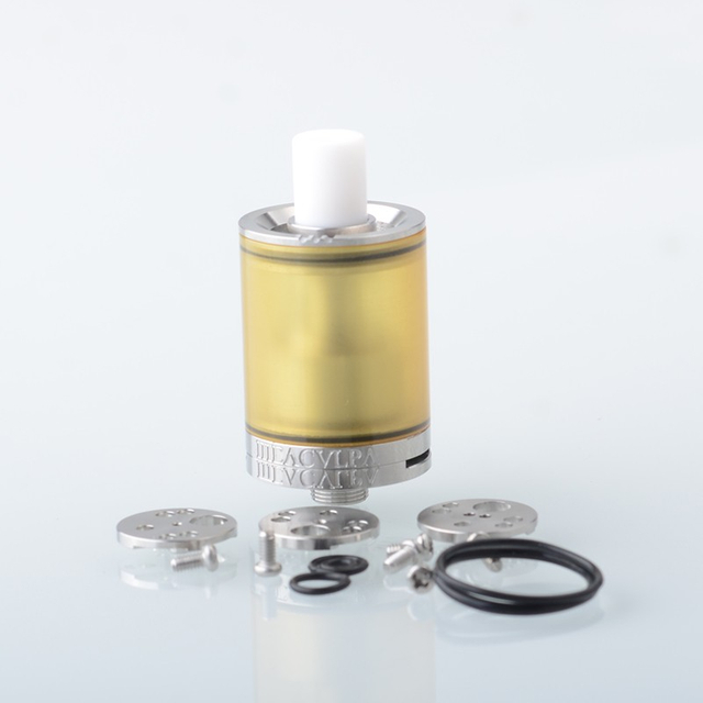 Mea Culpa MTL RTA Rebuildable Tank Vape Atomizer w/ Airdisks 3.5ml, 22mm Diameter