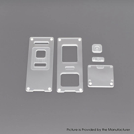 Authentic MK MODS V2 Front + Back Door Panel Plates for Aspire Raga Aio Pod (2 PCS)