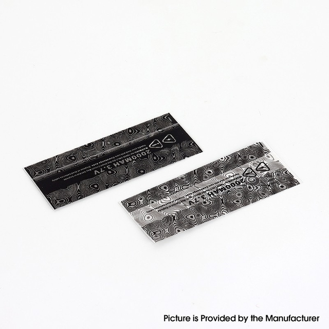 YFTK 18650 Universal Battery Wrapper Skin Sticker 1pcs