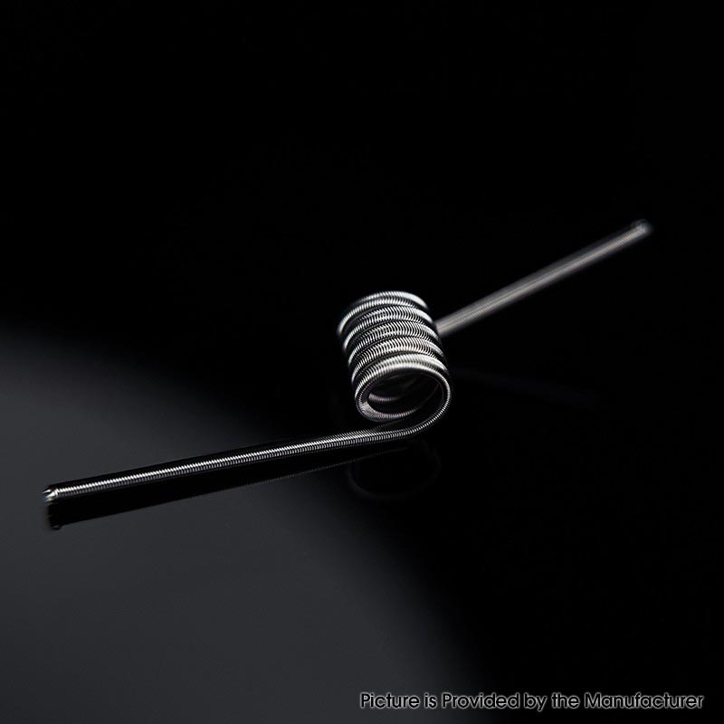 Authentic Thunder Cloud Blaze Ni80 3-Core Alien Coil - Straight/Opposite, 29Ga x 3 + 38Ga, 0.4ohm (2 PCS)