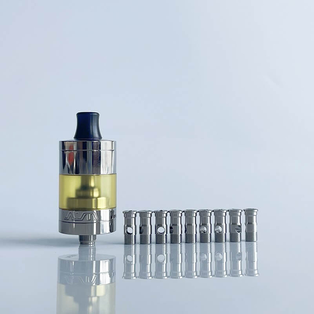 Rekavape Intensa Style RTA Atomizer – Titanium Alloy, 5.2ml, 10 Air Pins, 22mm Rebuildable Tank