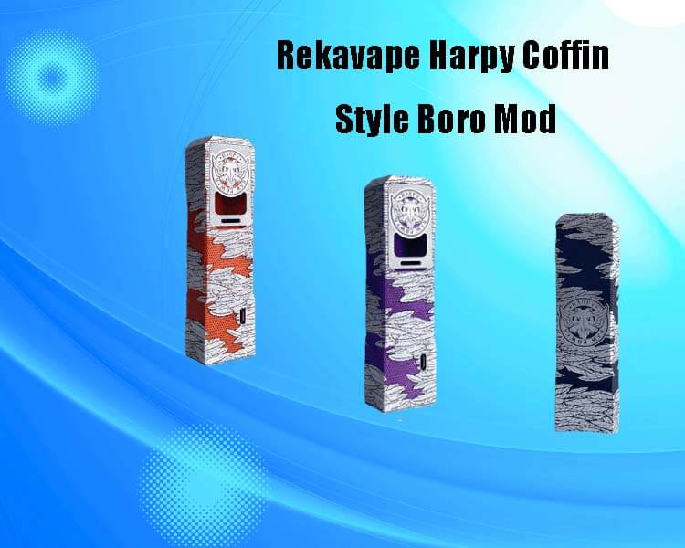 Rekavape Harpy Coffin Style DNA60C 60W Boro Mod 