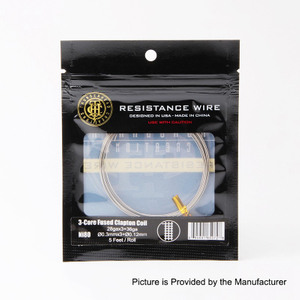 Authentique ThunderHead Creations Fil de résistance Clapton Ni80 à 3 cœurs