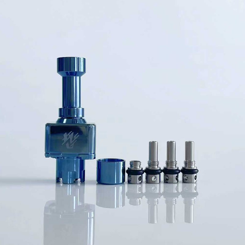 Rekavape BY-KA Style RBA Bridge Full Set – 316SS & Titanium Alloy for Billet Box BB Boro Mods