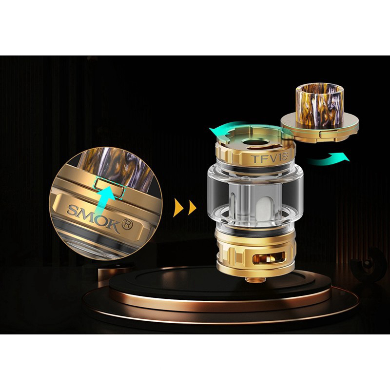 정통 SMOK Tech SMOK Morph 2 키트 230W Box Mod TFV18 탱크, 1 ~ 230W, 2 x 18650, 7.5ml, 0.15ohm/0.33ohm