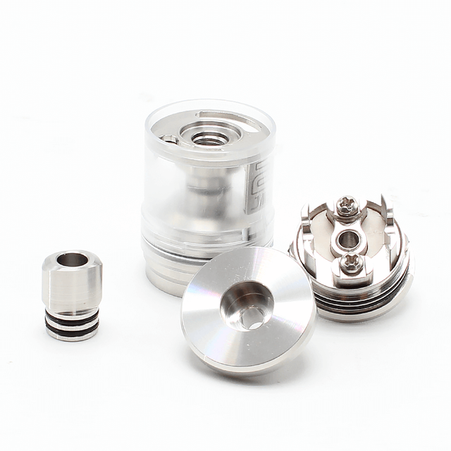 SXK Monarchy J3S JIIIS 2 RTA Rebuildable Tank Vape Atomizer 316 Stainless Steel 23mm Diameter