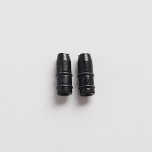 YFTK 316 Stainless Steel Wicks-DLC with O-rings for YFTK Flash e-Vapor V4.5S+ RTA - Black (2 PCS)