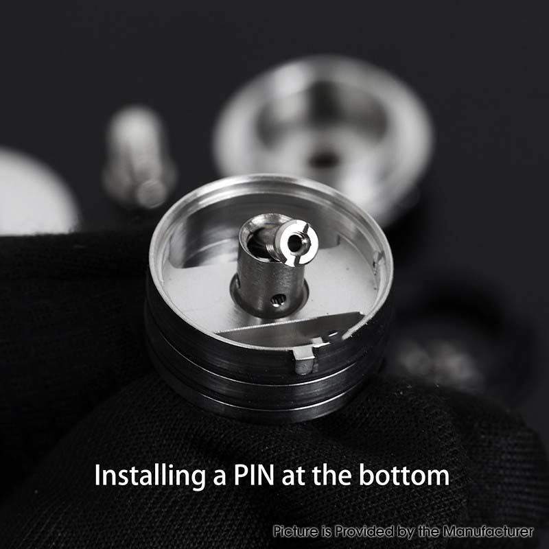 YFTK Bottom Intake Base Deck V2 for FEV Flash e-Vapor V4.5 / V4.5S+ RTA Atomizer