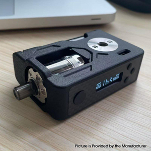 Black Knight 3D Print All-in-One 80W Box Mod – VW, 18650 Battery, Coil Building Tap