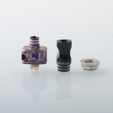 909 Modify Nugg Style RBA for LVE Orion II – Rebuildable Tank with 1.0–4.0mm Airflow Pins